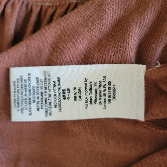 Free people open frontjey hole loose blouse - Picture 4 of 4